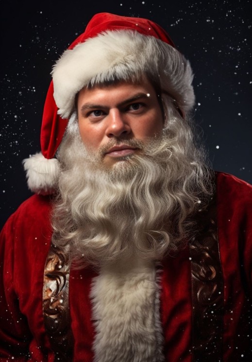 Create meme: santa claus, Santa , Brutal Santa