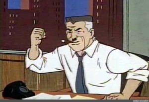 Create meme: I, meme risovac, j jonah jameson