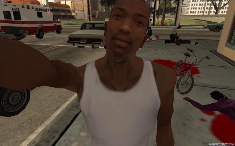 Create meme: Carl Johnson , CJ from GTA san andreas, cj gta sa