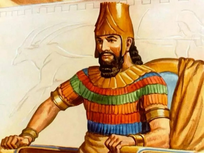 Create meme: The Persian king Darius, Darius 1 King of Persia, Nebuchadnezzar the king of Babylon