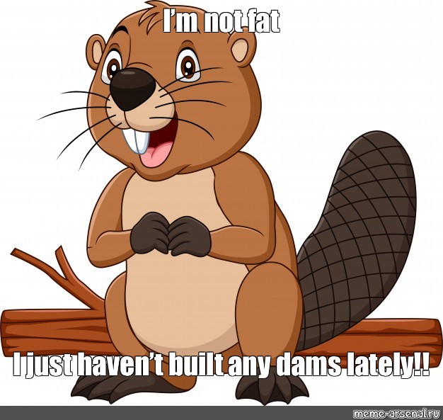 Create Comics Meme Beaver Beavers Cartoon Beaver Vector Comics