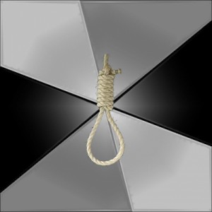 Create meme: hanged, Once