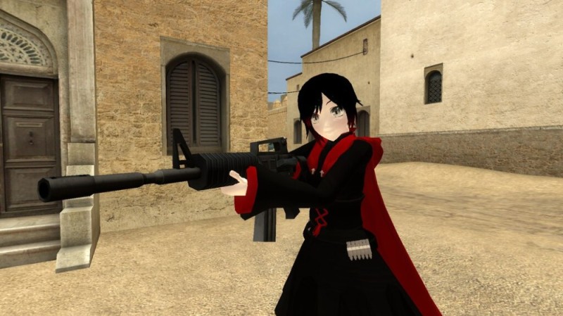 Create meme: anime skins, counter-strike: global offensive 1.6, Ruby Rose rwby