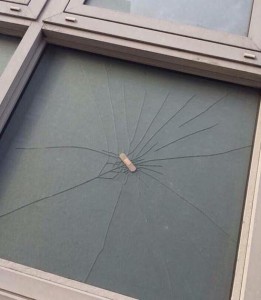 Create meme: so visually looks like the word sorry, broken glass and plaster, it looks like the word sorry