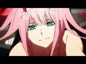 Create meme: darling in the franxx, Franks, anime, waifu zero two