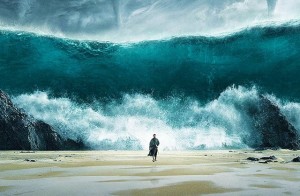 Create meme: ridley scott, god, moses and the red sea