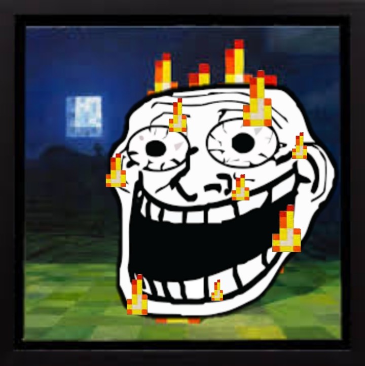 Create meme: meme, the trollface , memes on a green background