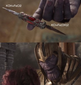 Create meme: Thanos meme, perfect balance meme, knife Thanos a perfect balance
