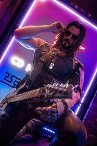 Create meme: johnny silverhand, johnny silverhand cyberpunk 2077 cosplay, johnny silverhand cyberpunk 2077