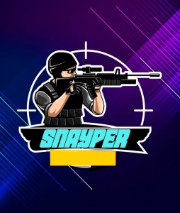 Создать мем: sniper gaming логотип, логотип игровой, game