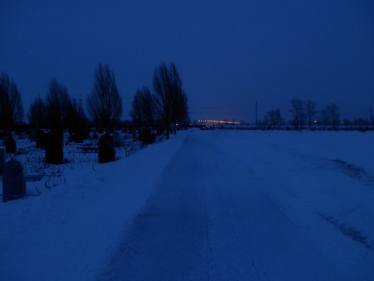 Create meme: winter, dark photos, snow 