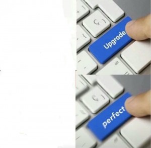 Create meme: the upgrade button, MEM upgrade go back to the template, keyboard