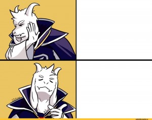 Create meme: drawn character, another asgore png, undertail Azriel of Timur arts