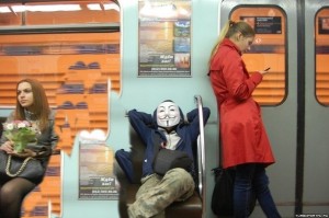 Создать мем: приколы, работа в метро, уступи место мем