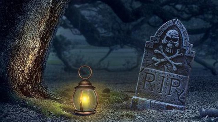 Create meme: cemetery background, The monster in the cemetery, Mystique Cemetery