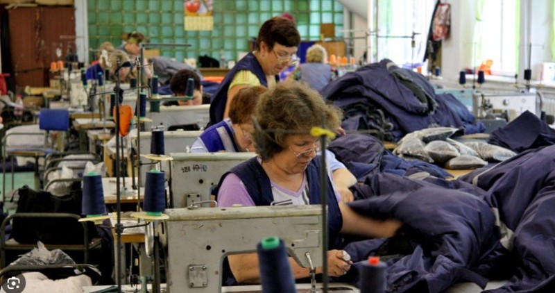 Create meme: garment factory, Lyudinovskaya garment factory, Voronezh garment factory worker