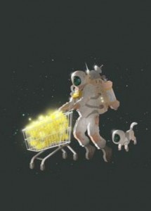 Create meme: astronaut, astronaut, astronaut art