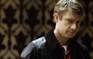 Создать мем: шерлок, martin freeman, шерлок джон