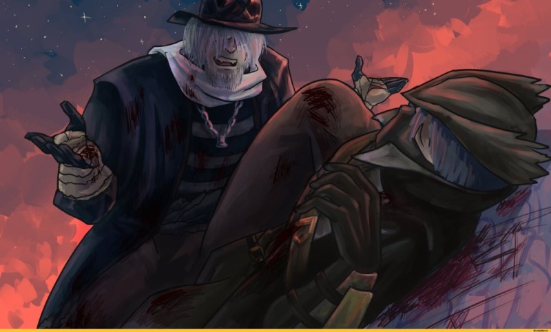 Create meme: Father Gascoigne, bloodbourne boss gascoigne, bloodborne 