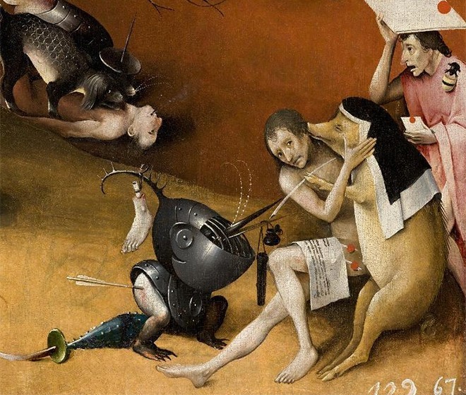 Create meme: Bosch paintings, Hieronymus Bosch the garden of earthly delights, Jerome bosch