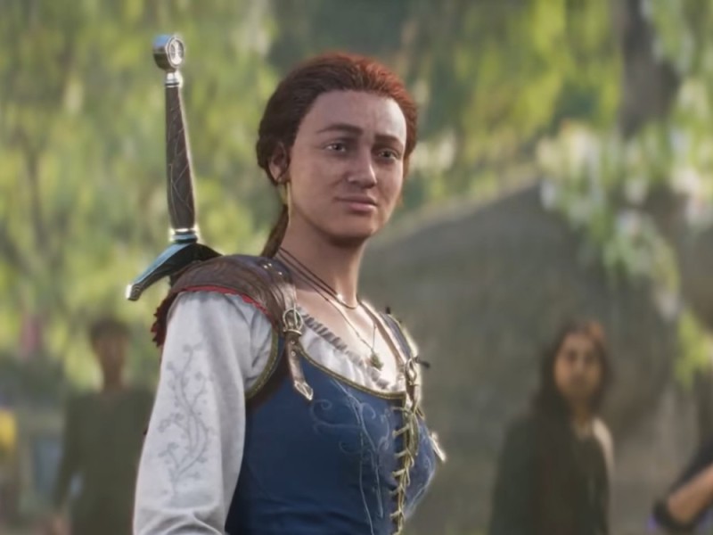 Создать мем: fable трейлер, female protagonist, astarion halsin