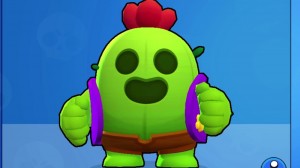 Создать мем: spike brawl stars, бравл старс, легендарный спайк brawl stars