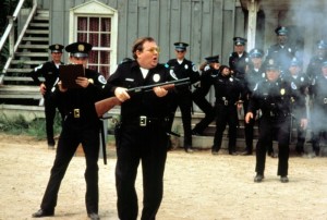 Create meme: police Academy film in 1984, tackleberry police Academy, Police Academy