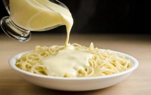 Create meme: cheese sauce, sauces for spaghetti, pasta in a creamy sauce