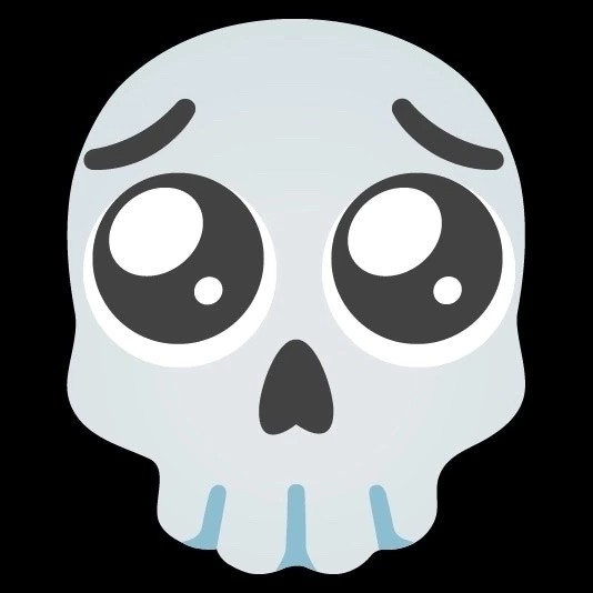 Create meme: skull , The skull is evil, skull avatar