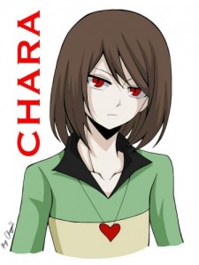 Create meme: undertale, Chara undertail, Chara