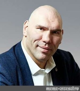 Create meme: Nikolai Valuev , the Deputy Valuev , nikolay valuev united russia bryan k