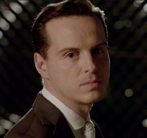 Create meme: Jim Moriarty Sherlock, moriarty, Andrew Scott