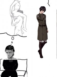 Create meme: attack of the titans, corporal Levi, Levi Ackerman