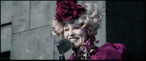Create meme: Elizabeth banks the hunger games, the hunger games and may the odds always, effie trinket