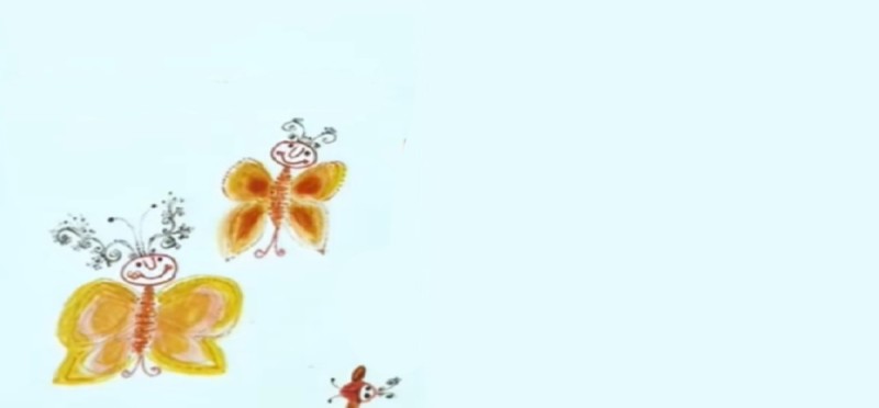 Create meme: butterfly , butterfly butterfly, the background for the presentation of children's