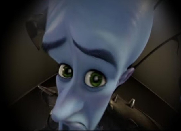 Create meme: megamind meme, Megamind: the death button, titan megamind