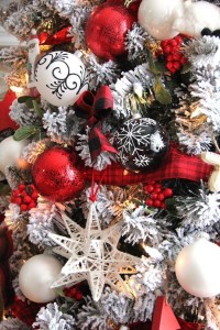 Create meme: Christmas decor, Christmas tree, decorated Christmas tree