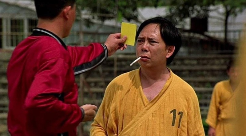 Create meme: Shaolin soccer, Zhao Wei is a killer football, Shaolin soccer 2001 movie