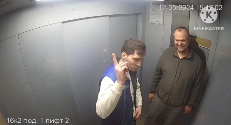 Create meme: lift , Video camera in the elevator, elevator camera