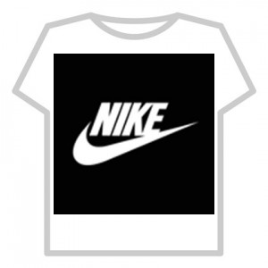 Создать мем: или nike, t-shirts roblox черный найк, roblox t shirt black nike