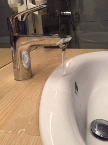 Create meme: washbasin faucet, plumbing, mixer with thermostat