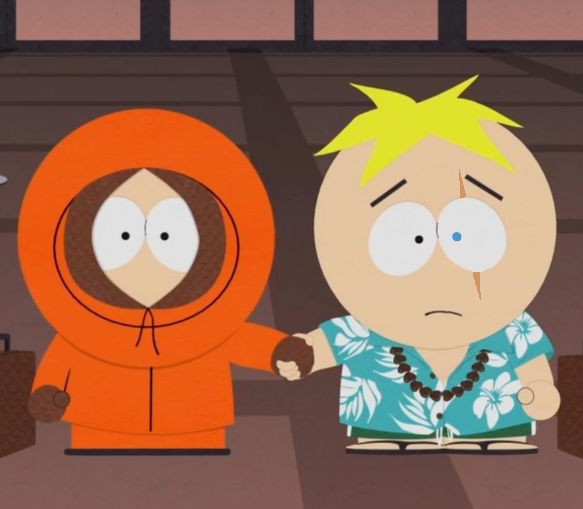 Create meme: Kenny and Butters South Park, kenny south park, Kenny South Park