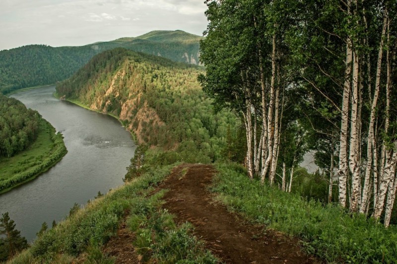 Create meme: mana river krasnoyarsk territory, mana river, manskaya loop