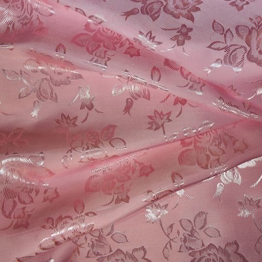 Create meme: jacquard fabric pink, fabric , silk fabric