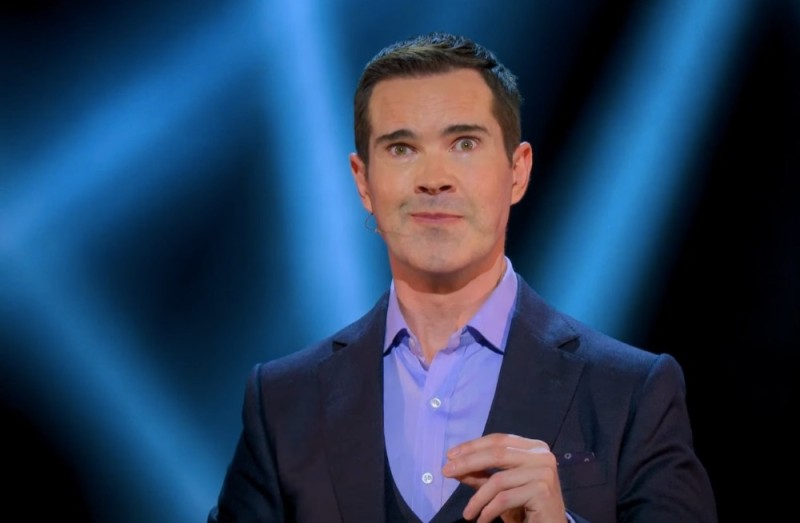 Create meme: Jimmy Carr, his dark materials jimmy carr, jimmy carr jokes