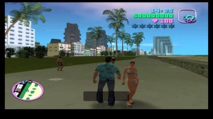 Create meme: gta sa, gta vcs, gta vice city tec 9