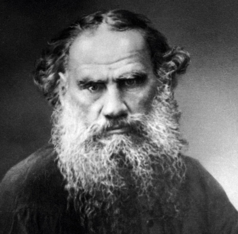 Create meme: leo tolstoy, portrait of Leo Tolstoy, Leo Tolstoy biography