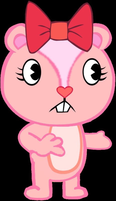 Создать мем: happy tree friends игра smoochies, happy tree friends giggles angry, happy tree friends giggles