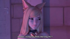 Create meme: ahri, ahri league of legends, anime