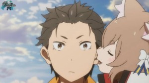 Create meme: amv, re zero starting life in another world, alternative world from scratch